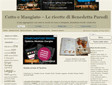 Tablet Screenshot of cotto-e-mangiato.net